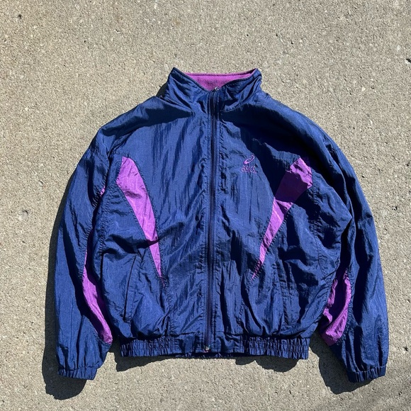 Asics Other - Vintage 80s Asics Windbreaker jacket